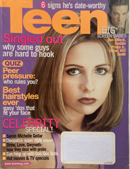 SARAH MICHELLE GELLAR November 1998 TEEN Magazine BEN AFFLECK /WILL SMITH /USHER