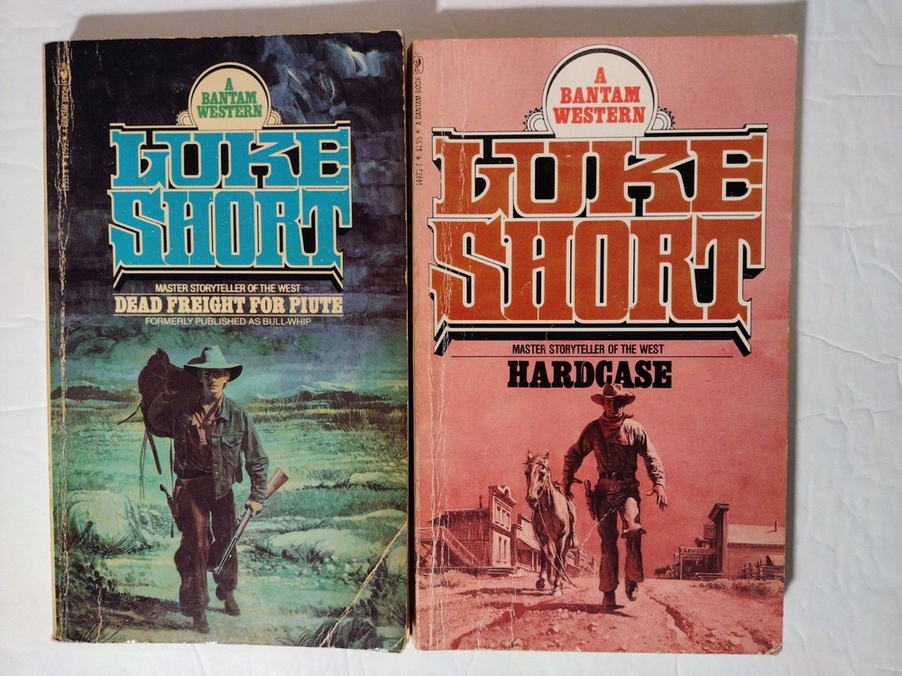 Dead Freight for Piute & Hardcase by Luke Short Bantam Paperbacks Good