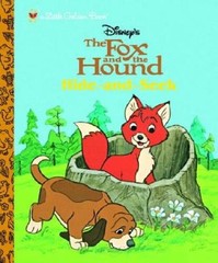 The Fox and the Hound: Hide and Seek (Little Golden Book) – Hardcover – GOOD