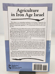 Agriculture in Iron Age Israel – 2009 Paperback By Oded Borowski