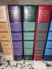 Reader’s Digest Condensed Books Lot of 6 Staging Multicolor Decor Display 2000