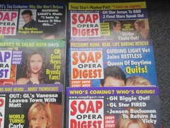 Vintage Lot of 15 Soap Opera Digests / 1999-2000 V.G. Condition