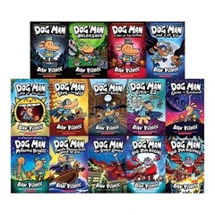 Dog Man Books Series Set 1-13 by Dav Pilkey HARDCOVER New