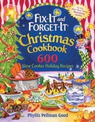 Fix-it and Forget-it Christmas Cookbook: 600 Slow Cooker Hol – VERY GOOD