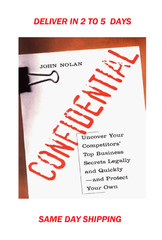 CONFIDENTIAL BY JOHN NOLAN ENGLISH PAPERBACK FREE SHIPPING BRAND NEW (USA ITEM)