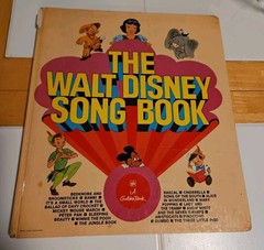 Vtg 1979 THE WALT DISNEY SONG BOOK Deluxe Golden Press Mary Poppins Jungle Book
