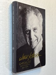 Jack Kirby Checklist Centennial Edition (April 2018 TwoMorrows 1st Hardcover)