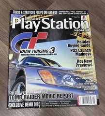 Playstation Magazine January 2001 Gran Turismo 3 Tony Hawk and More