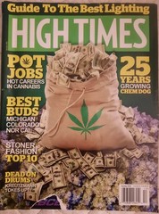 *HIGH TIMES OCTOBER 2016 “POT JOBS” COVER – Careers in Cannabis,25yr Of CHEMDOG*