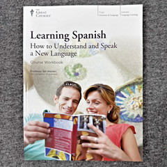 Great Courses Learning Spanish How To Understand & Speak Language DVD w/Workbook