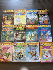 Geronimo Stilton Illustrated Paperback Book Lot – Scholastic Ages 4-8 9-12