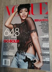 Vogue Magazine: March 2014 Rihanna: 648 Pages Of Spring Fashion