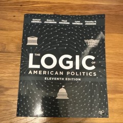 CQ Press The Logic of American Politics 11th Ed 2019 Paperback Textbook