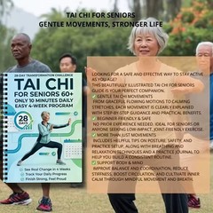 28-Day Tai Chi for Seniors Guide Easy 10-Min Daily Routine | Balance, Flexibile
