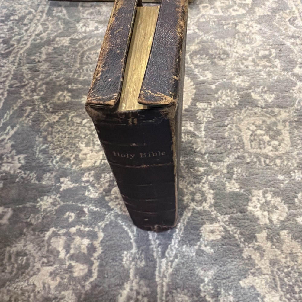 The Holy Bible 1881 New York American Bible Society Original Tongues.