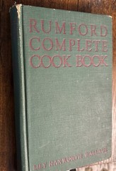 1935 THE RUMFORD COMPLETE COOK BOOK ~ HC ~ 236 Pages ~ Vintage Collectible