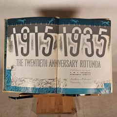 The Twentieth Anniversary Rotunda 1915-1935 Southern Methodist University – HC