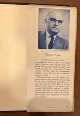 THE IDES OF MARCH Thornton Wilder 1948 Book of the Month Club Harper & Brothers