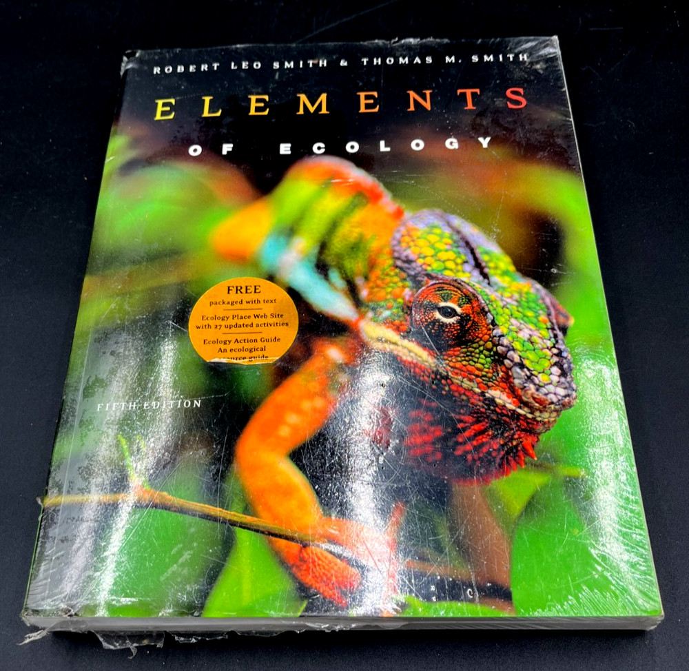 Elements of Ecology 5th Edition Robert Leo Smith and Thomas M. Smith New Sealed