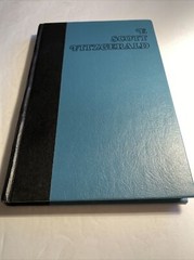 THE LAST TYCOON F Scott Fitzgerald 1969 Vintage HC Book Blue Scribners ab9