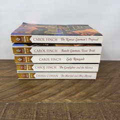 Harlequin Historical Western Romance Lot 5 Paperback Cowboy 2010-11