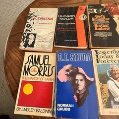 Lot of 10 Christian Biography Paperback Books Men & Women Of Faith Vintage
