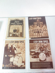 LEEDY Drum Topics Magazines No.25 No.26 No.27 No.29 Great Advertising Photos