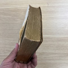 1882 Holy Bible American Bible Society New York Leather Bound Gilt Edges Antique