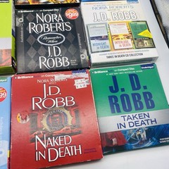 Large Lot Of 17 Nora Roberts As JD Robb Audio Books On CD In Death Series