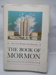 The Book of Mormon New York World’s Fair Souvenir Edition 1964