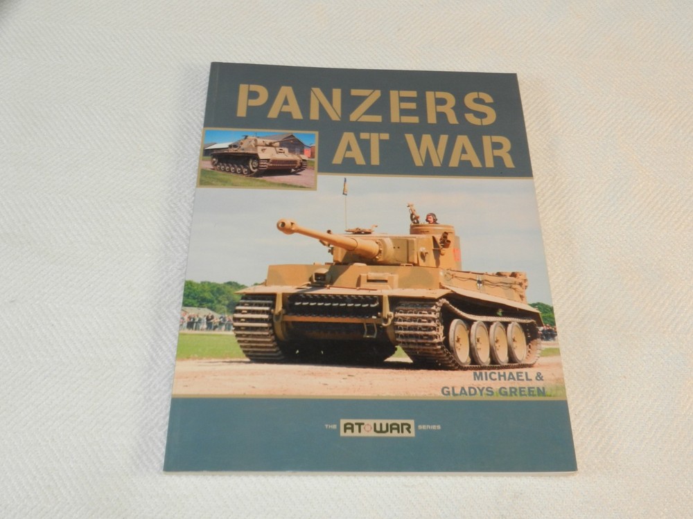 WW II Color illustrations & profiles of several German tanks “PANZERS AT WAR”