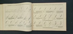 c1880s antique REAL PEN-WORK SELF INSTRUCTOR spencerian penmanship calligraphy