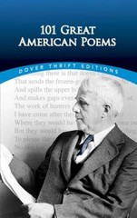 101 Great American Poems (Dover Thrift Editions) – Paperback – VERY GOOD