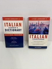 Living Language: Italian Coursebook & Italian Learner’s Dictionary COMBO
