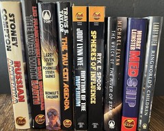 BAEN SCIENCE FICTION 9 Books Box Lot Collection Recent Classic Niven Flynn +++