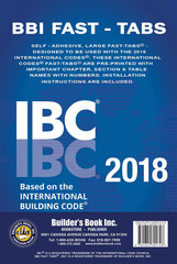 2018 International Building Code (IBC) Fast Tabs 2018 International Building Cod