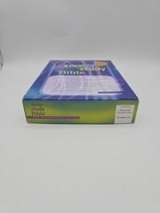 Holy Bible NIV TEEN Study Bible Zonderan Bonded Leather English Burgundy in Box