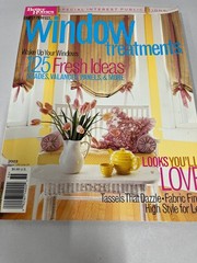 Better Homes & Gardens Window Treatments Magazine 2003 Home Decor Ideas