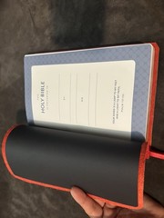 nkjv New King James bible large print red letter Leather Thinline