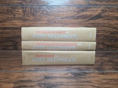 Vintage John Steinbeck set of 3 1960’s Hardcover Viking Press Books