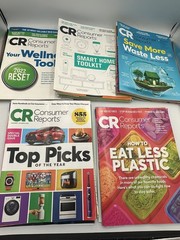 35 Consumer Reports Magazines 2020, 2021, 2022, 2023, 2024