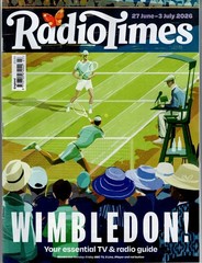 Radio Times 27th June Wimbledon Jodie Foster Alexander Armstrong Lorraine Kelly