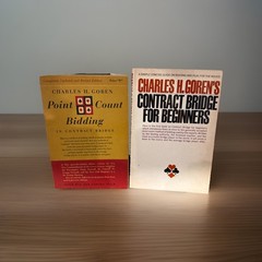 Bridge Books Lot of 2 Point Count Bidding & Beginners Guide Charles Cohen PB
