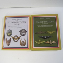 Flight Badges of the Allied Nations 1914-1918 Volume 1 and 2 by Robert Pandis HC