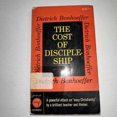 The Cost of Discipleship! Vintage 1963 by Dietrich Bonhoeffer