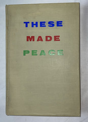 These Made Peace Cecily Hallack &Peter Anson 1957 St. Anthony Guild Press HC