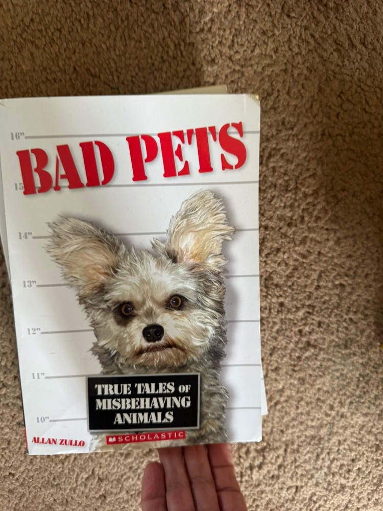 Scholastic Bad Pets by Allan Zullo Lot of 5 PB Nonfiction Ages 9-12