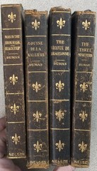 Book Set – Dumas Collection – 4 volumes Thomas Nelson and Sons 1900s – Good