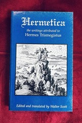 Hermetica by Hermes Trismegistus, Walter Scott (1993 Solos Press, PB) 1st