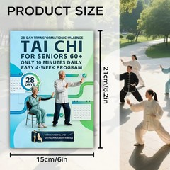 28-Day Tai Chi for Seniors Guide Easy 10-Min Daily Routine | Balance, Flexibile